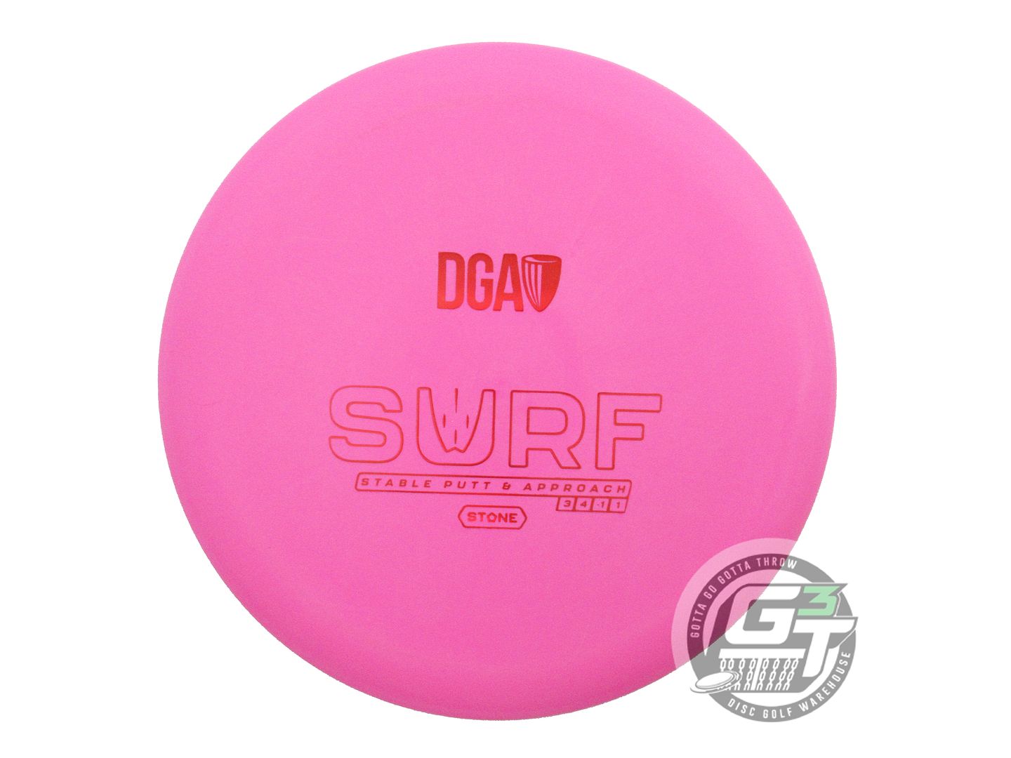 DGA D-Line Stone Surf Putter Golf Disc (Individually Listed)