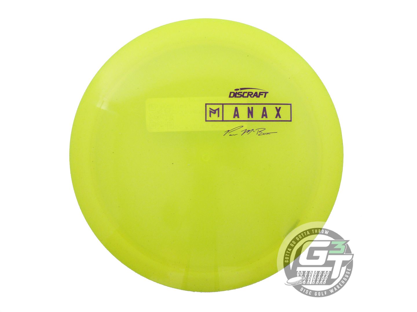 Discraft Limited Edition 2024 Elite Team Paul McBeth Sparkle Elite Z Anax Distance Driver Golf Disc (Individually Listed)