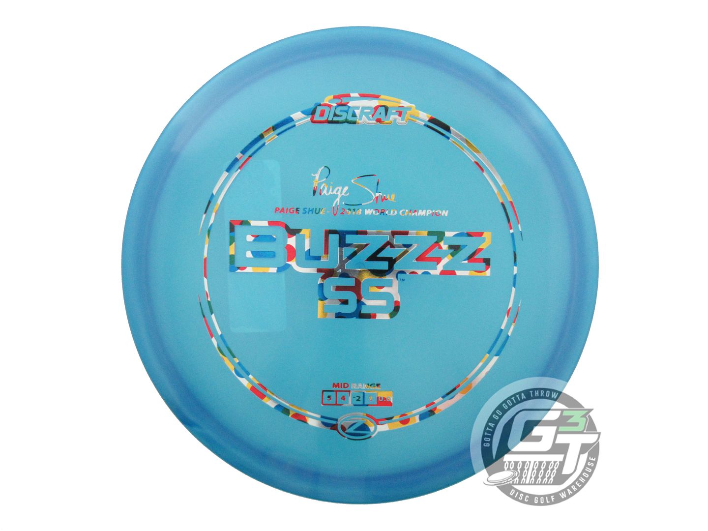 Discraft Elite Z Buzzz SS [Paige Shue 1X] Midrange Golf Disc (Individually Listed)