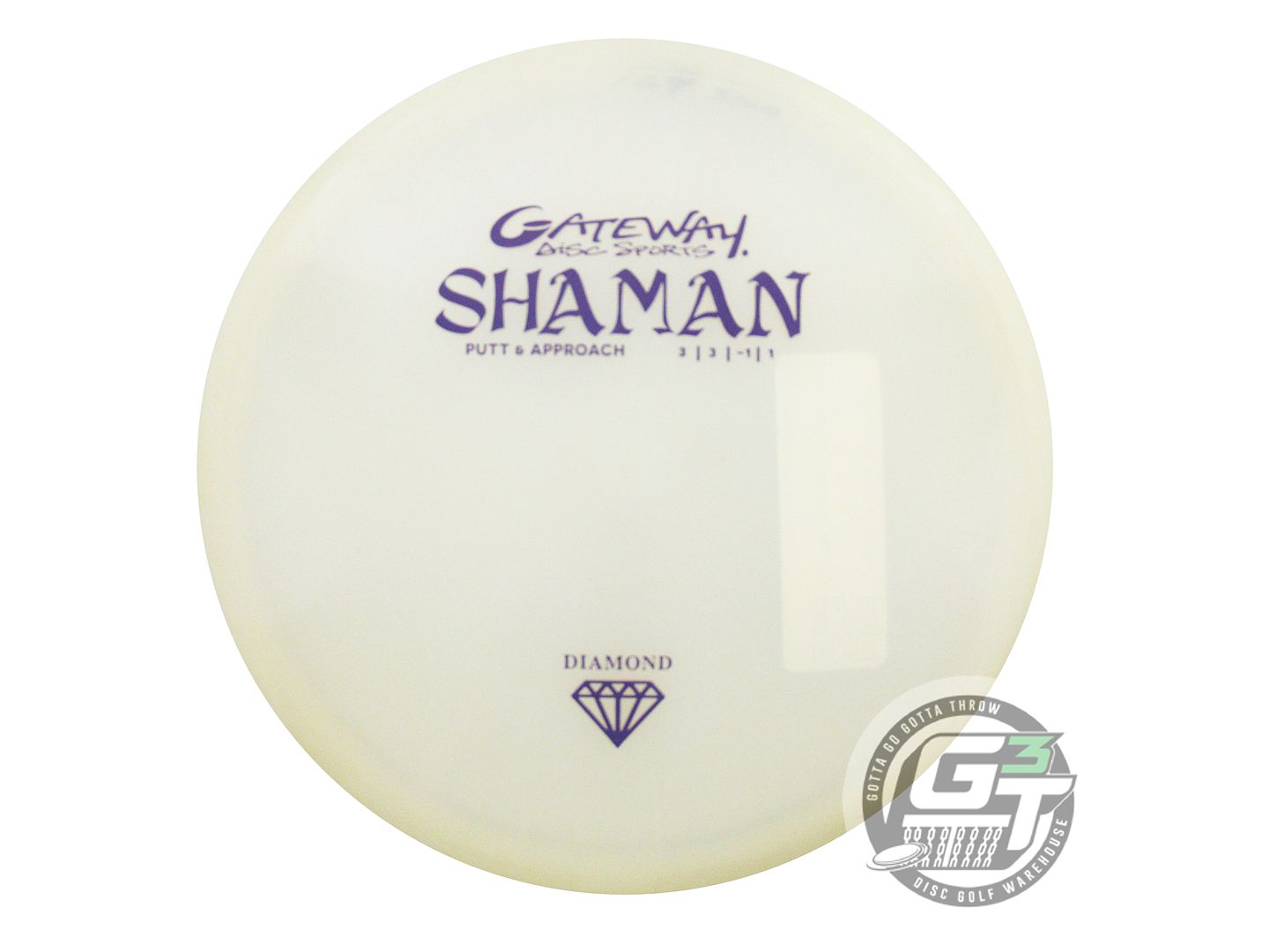 Gateway Diamond Shaman Putter Golf Disc (Individually Listed)