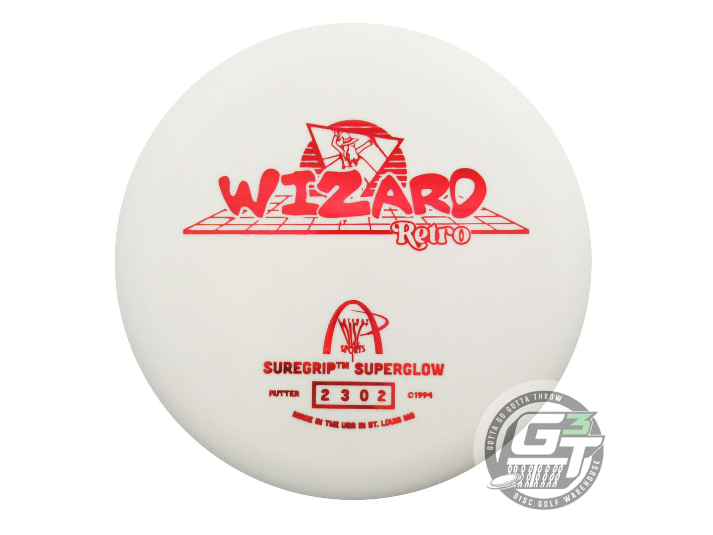 Gateway Super Glow Super Soft Retro Wizard Putter Golf Disc (Individually Listed)