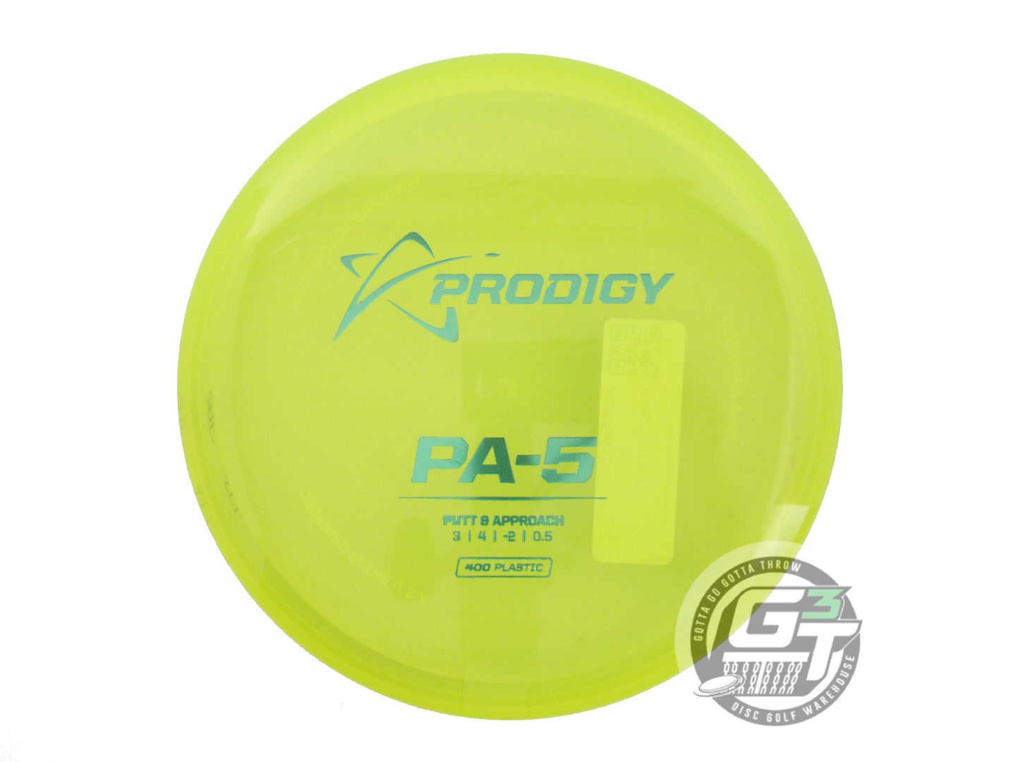 Prodigy 400 Series PA5 Putter Golf Disc (Individually Listed)