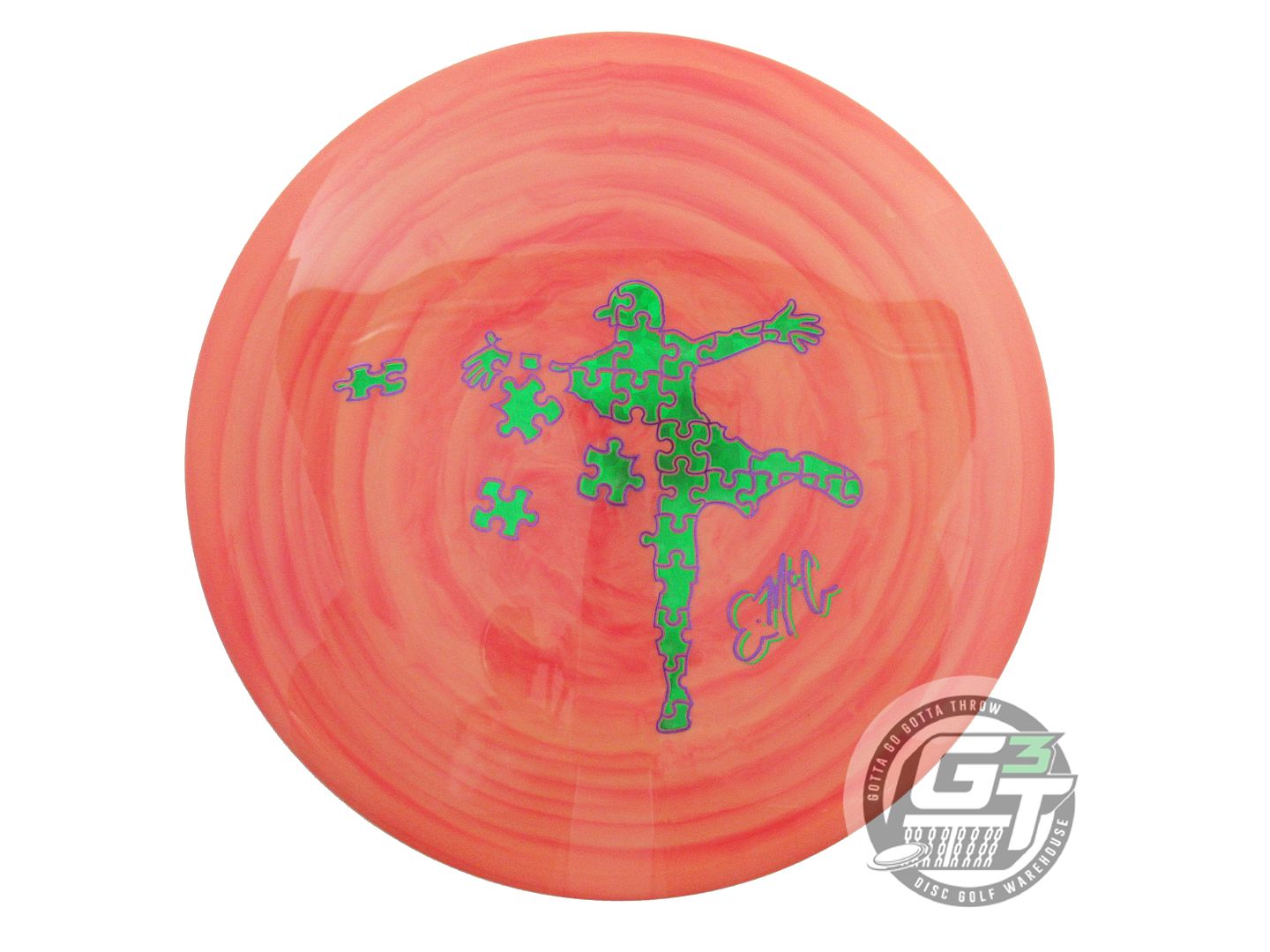 Dynamic Discs Limited Edition The Missing Piece Stamp Fuzion Swirl EMAC Truth [Retool] Midrange Golf Disc (Individually Listed)
