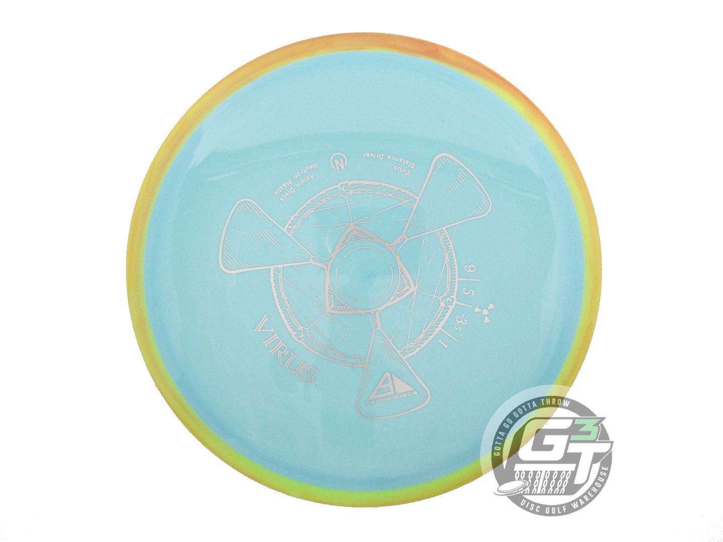 Axiom Neutron Virus Distance Driver Golf Disc (Individually Listed)