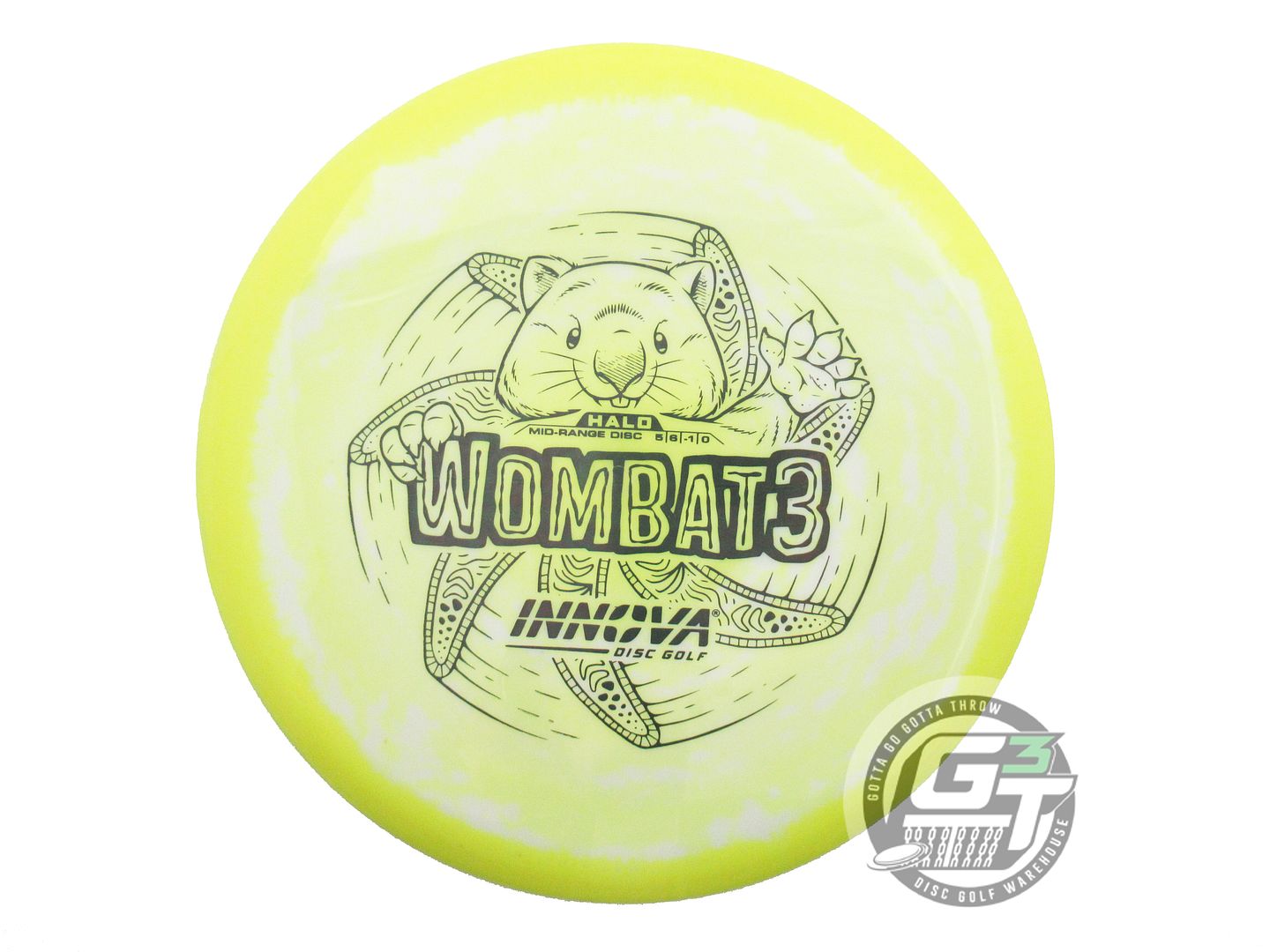 Innova Halo Star Wombat3 Midrange Golf Disc (Individually Listed)
