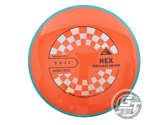 Axiom Neutron Hex Midrange Golf Disc (Individually Listed)