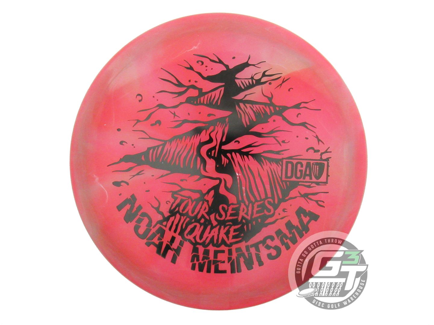DGA Limited Edition 2023 Tour Series Noah Meintsma Swirl Tour Series Quake Midrange Golf Disc (Individually Listed)