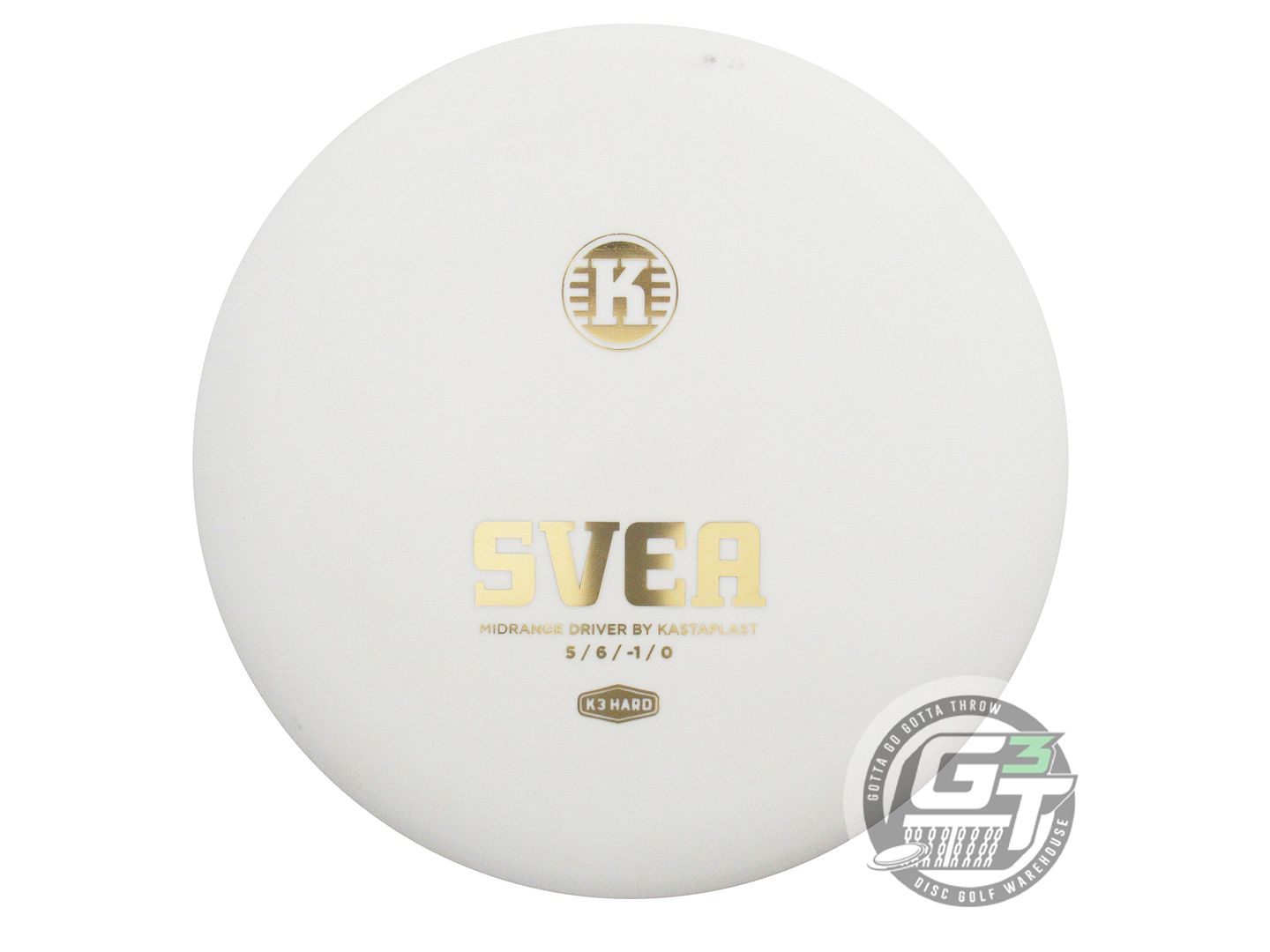 Kastaplast K3 Hard Svea Midrange Golf Disc (Individually Listed)