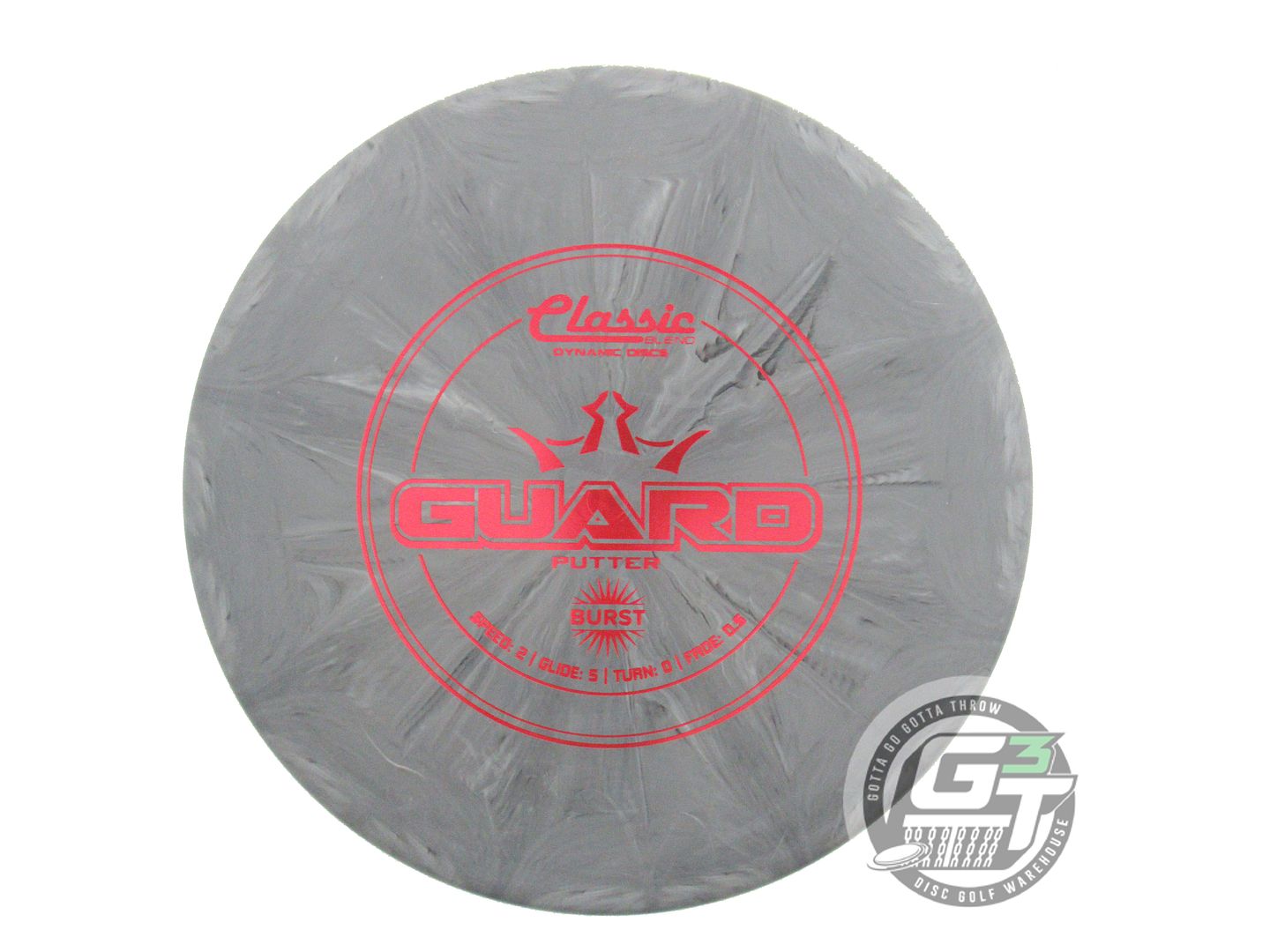 Dynamic Discs Classic Blend Burst Guard Putter Golf Disc (Individually Listed)