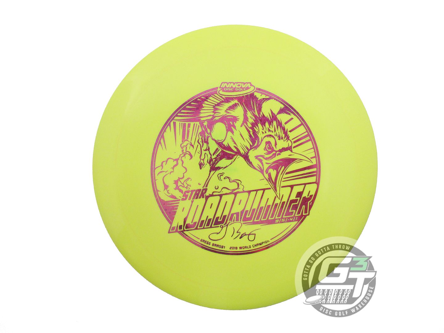 Innova Star Roadrunner [Gregg Barsby 1X] Distance Driver Golf Disc (Individually Listed)