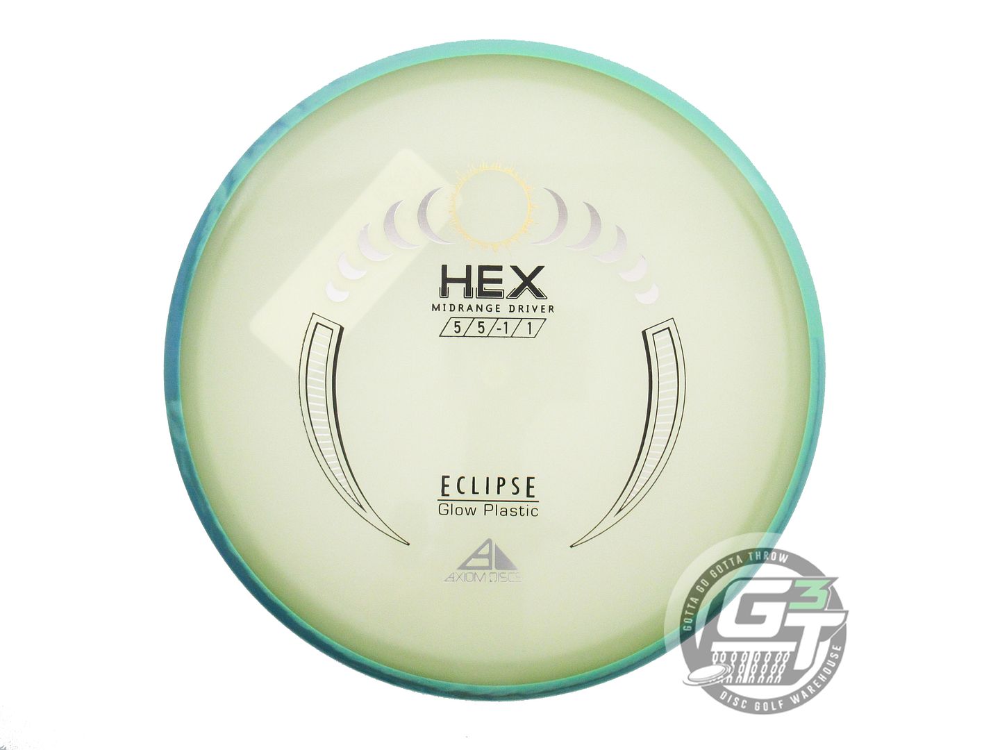 Axiom Eclipse 2.0 Glow Proton Hex Midrange Golf Disc (Individually Listed)