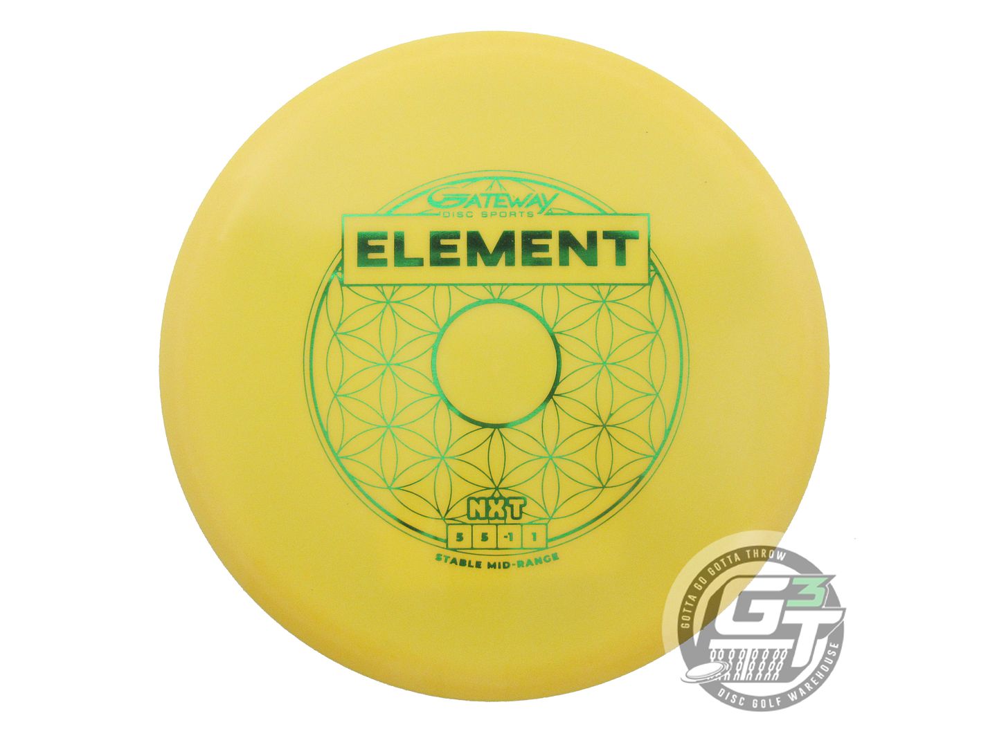 Gateway NXT Element Midrange Golf Disc (Individually Listed)