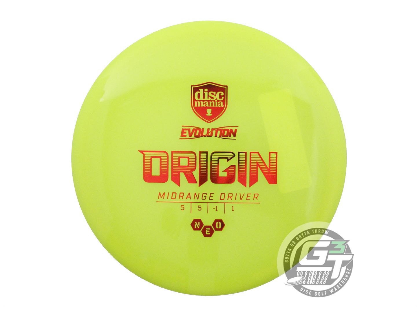 Discmania Evolution Neo Origin Midrange Golf Disc (Individually Listed)