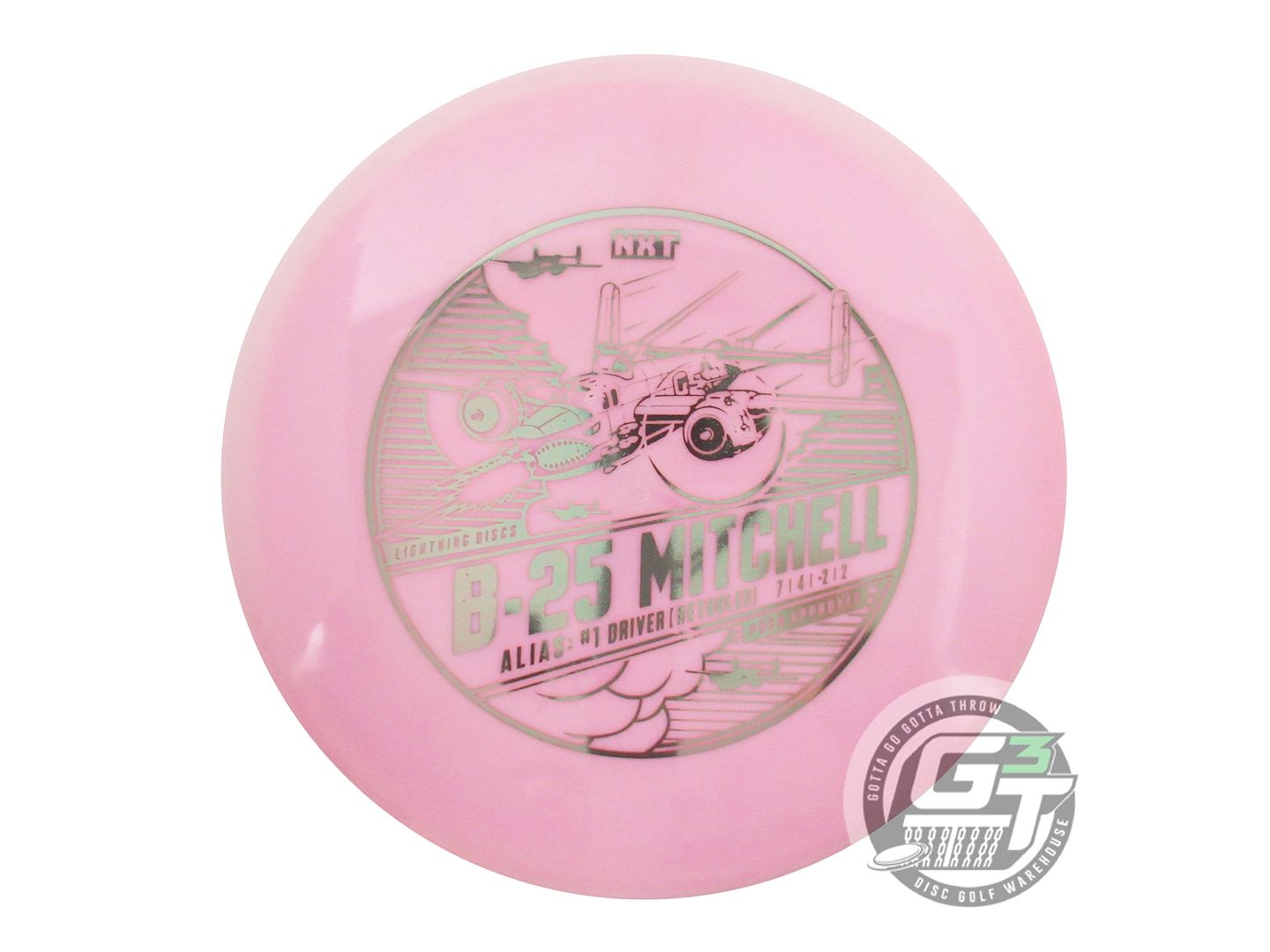 Lightning Strikeout NXT B-25 Mitchell #1 Driver [Retool] Fairway Driver Golf Disc (Individually Listed)