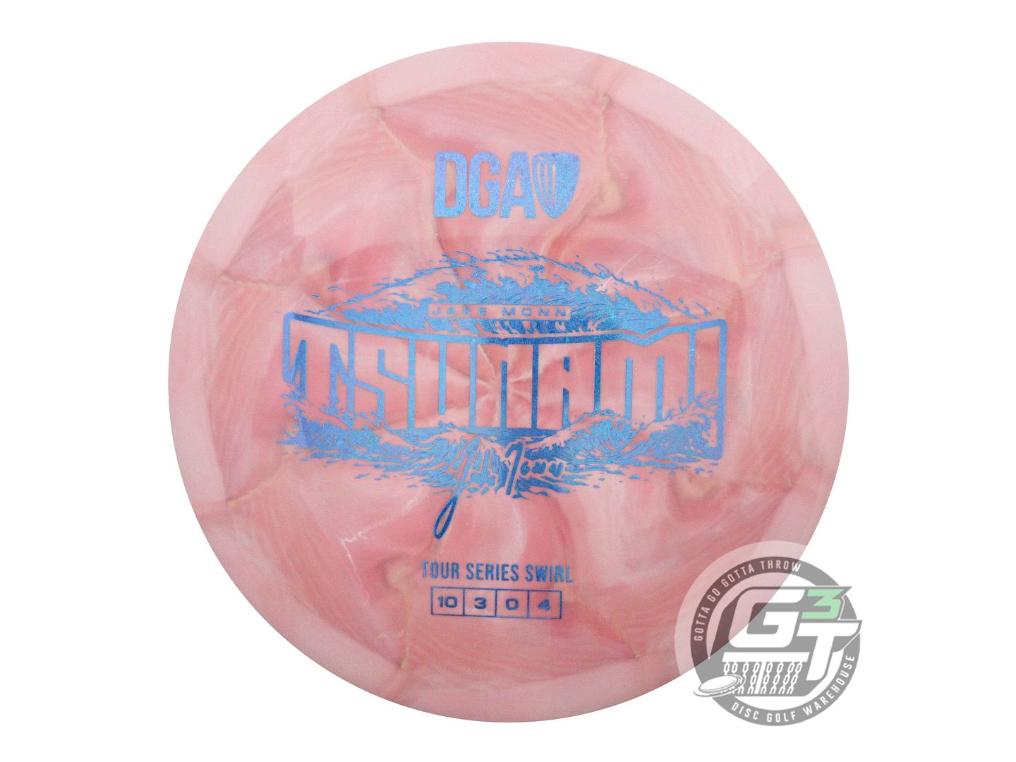 DGA Limited Edition 2026 Tour Series Jake Monn Special Blend Tsunami Fairway Driver Golf Disc (Individually Listed)