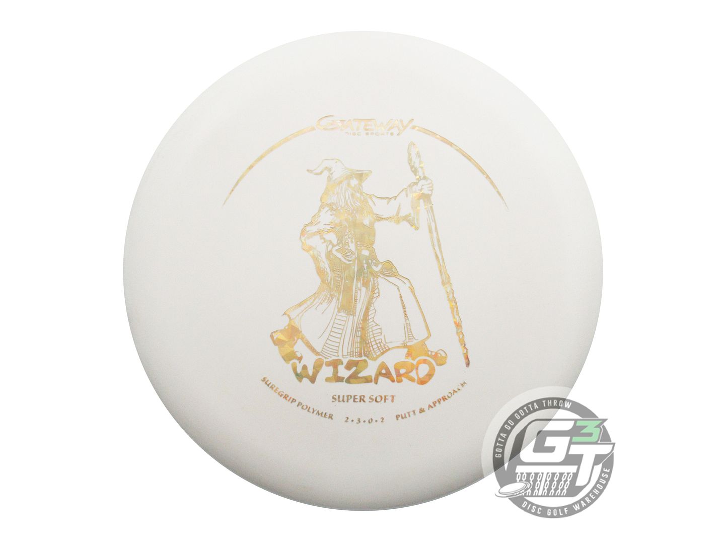 Gateway Sure Grip Super Soft Wizard Putter Golf Disc (Individually Listed)