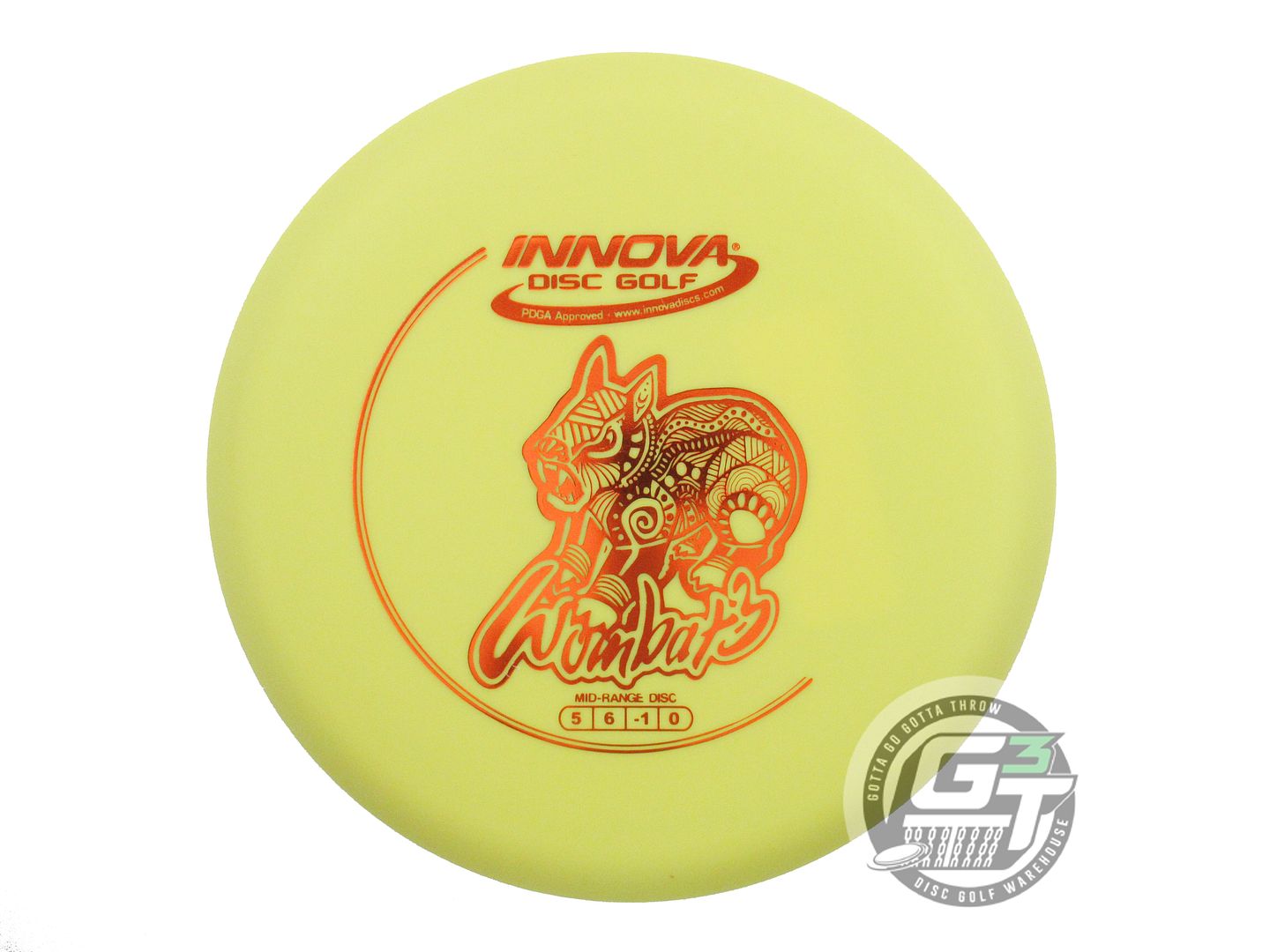 Innova DX Wombat3 Midrange Golf Disc (Individually Listed)