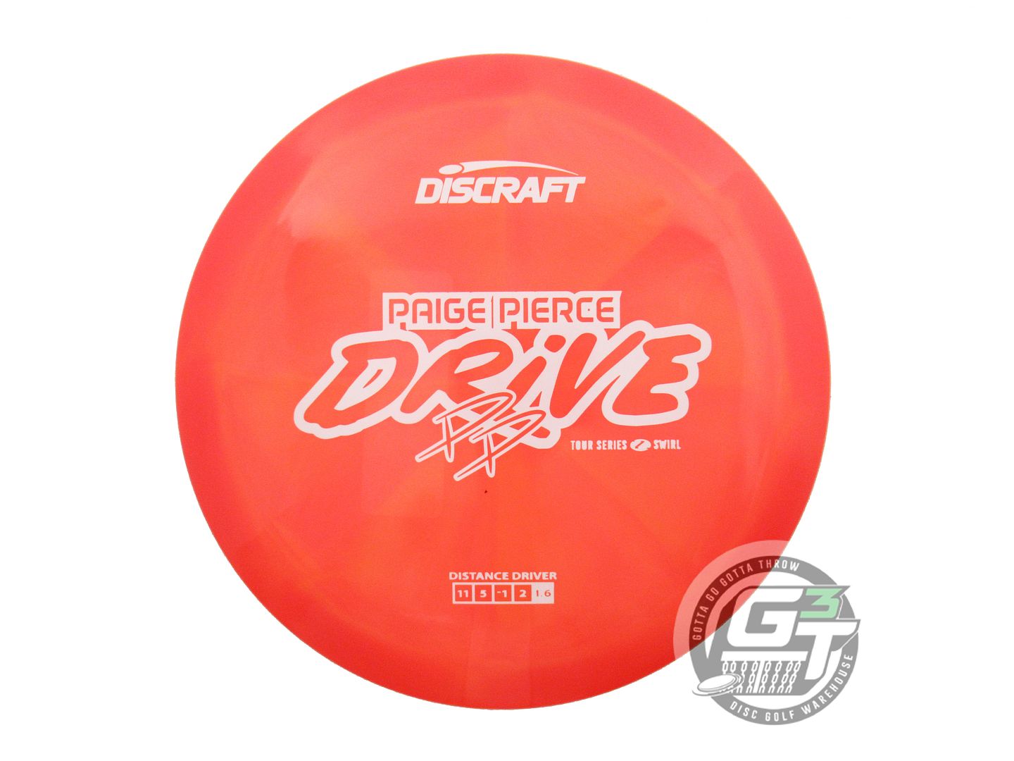 Discraft Limited Edition 2025 Tour Series Paige Pierce Swirl Elite Z Drive Distance Driver Golf Disc (Individually Listed)