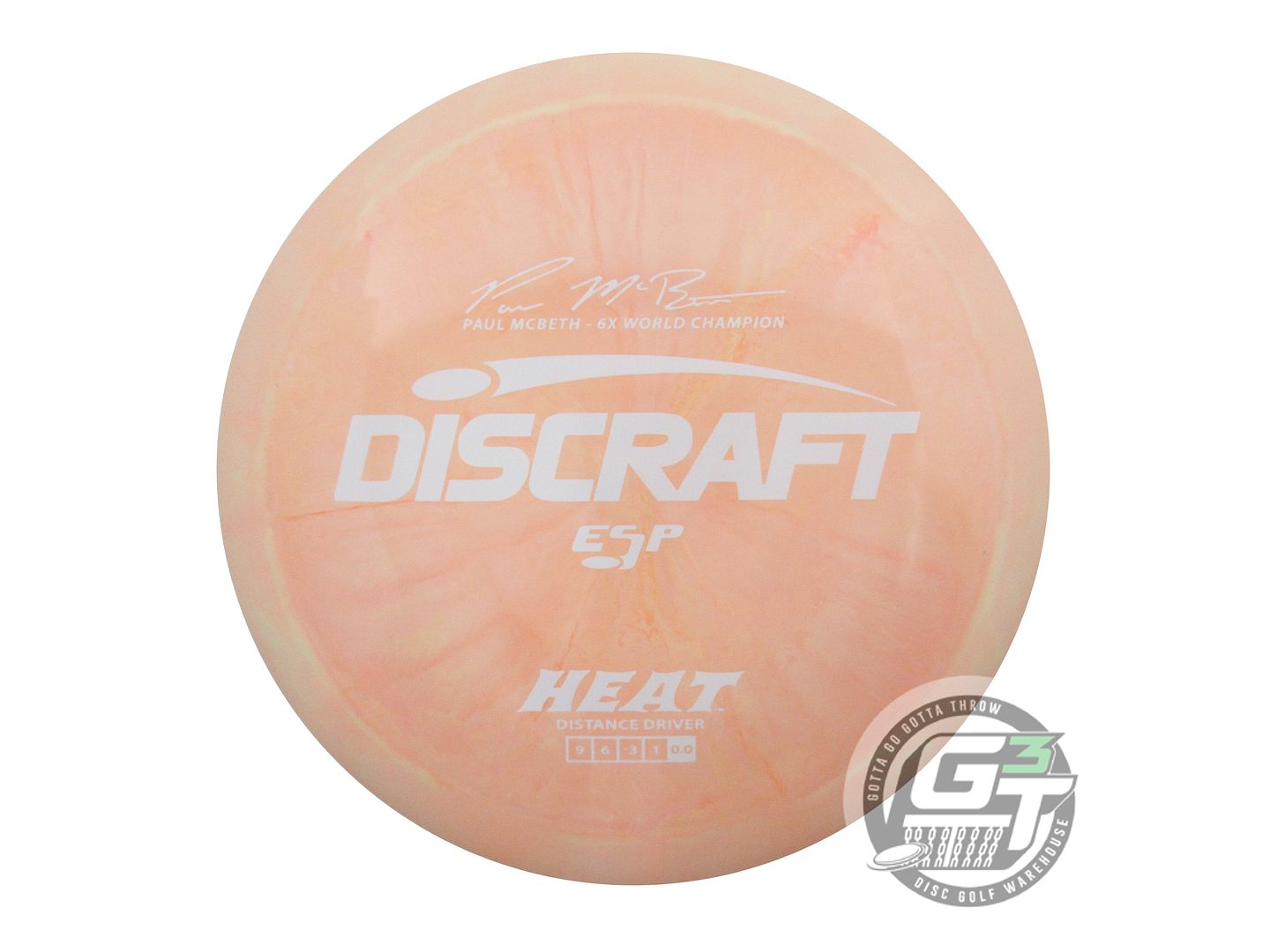 Discraft ESP Heat [Paul McBeth 6X] Distance Driver Golf Disc (Individually Listed)