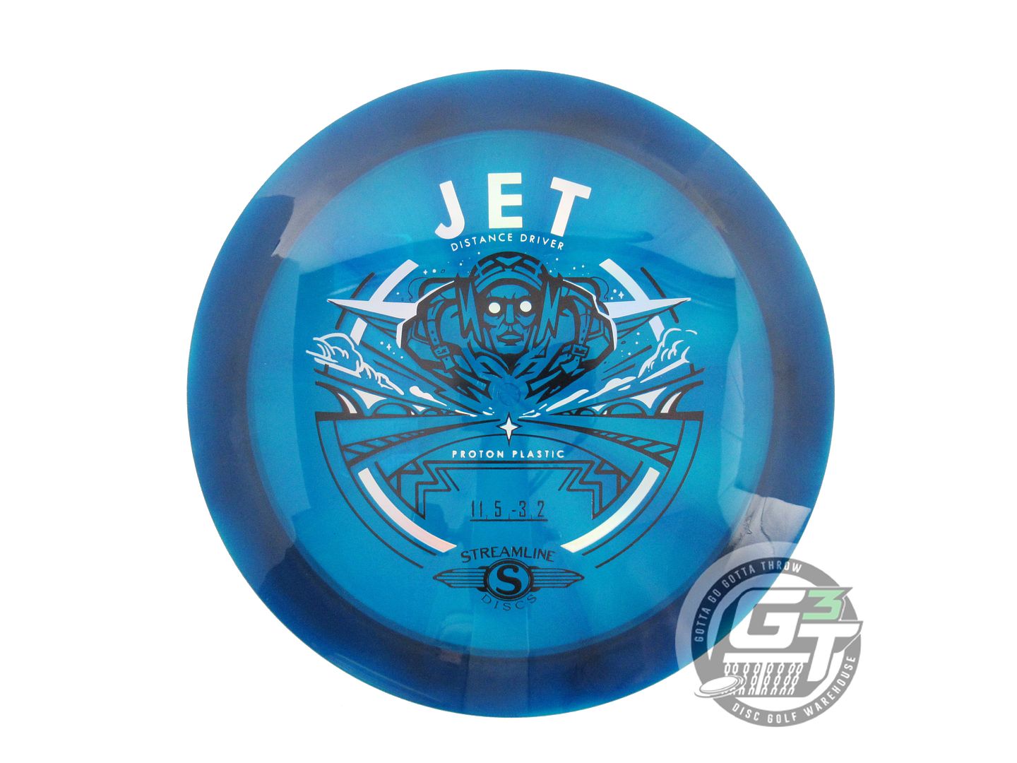 Streamline Proton Jet Distance Driver Golf Disc (Individually Listed)