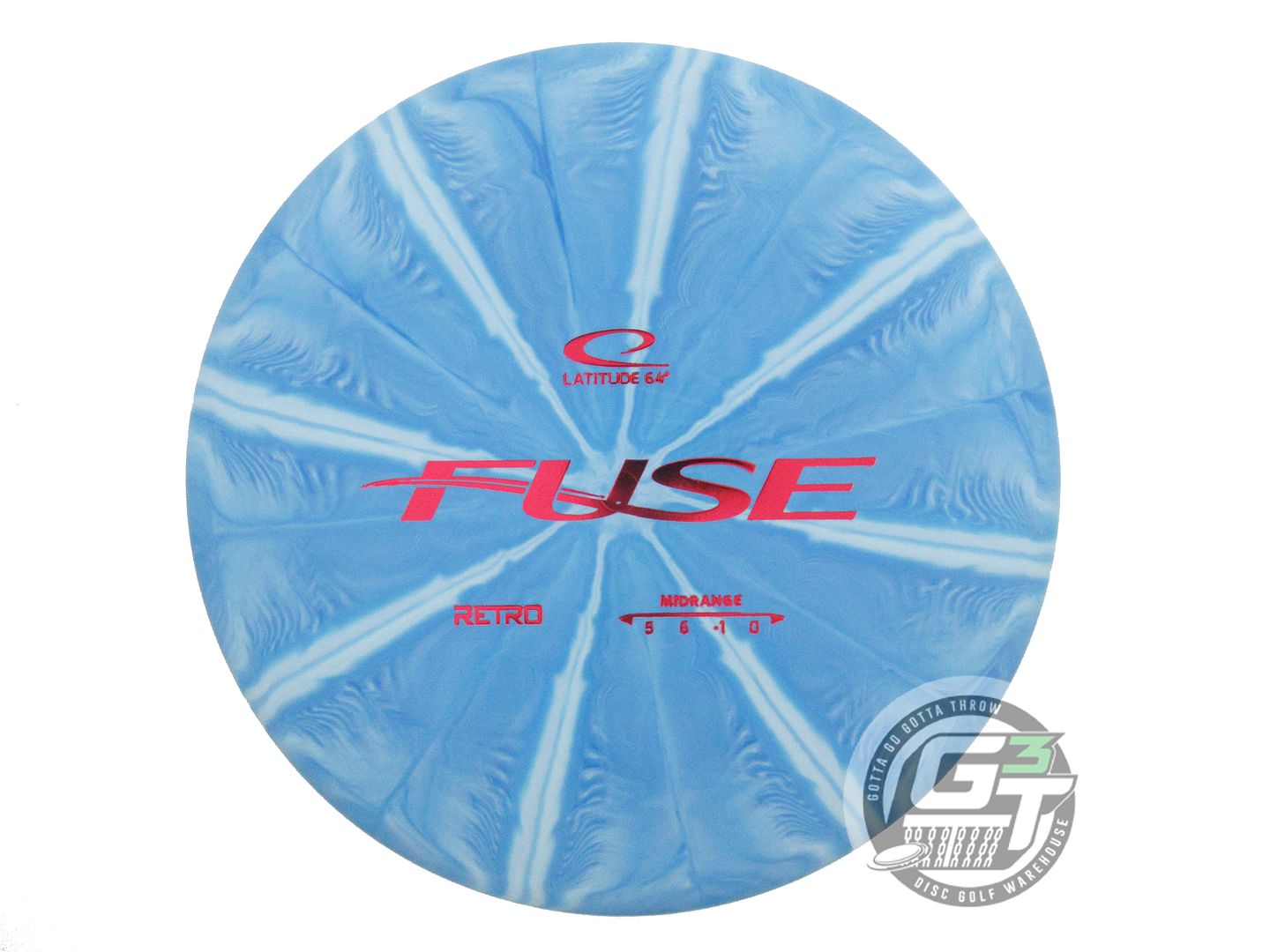 Latitude 64 Retro Burst Fuse Midrange Golf Disc (Individually Listed)