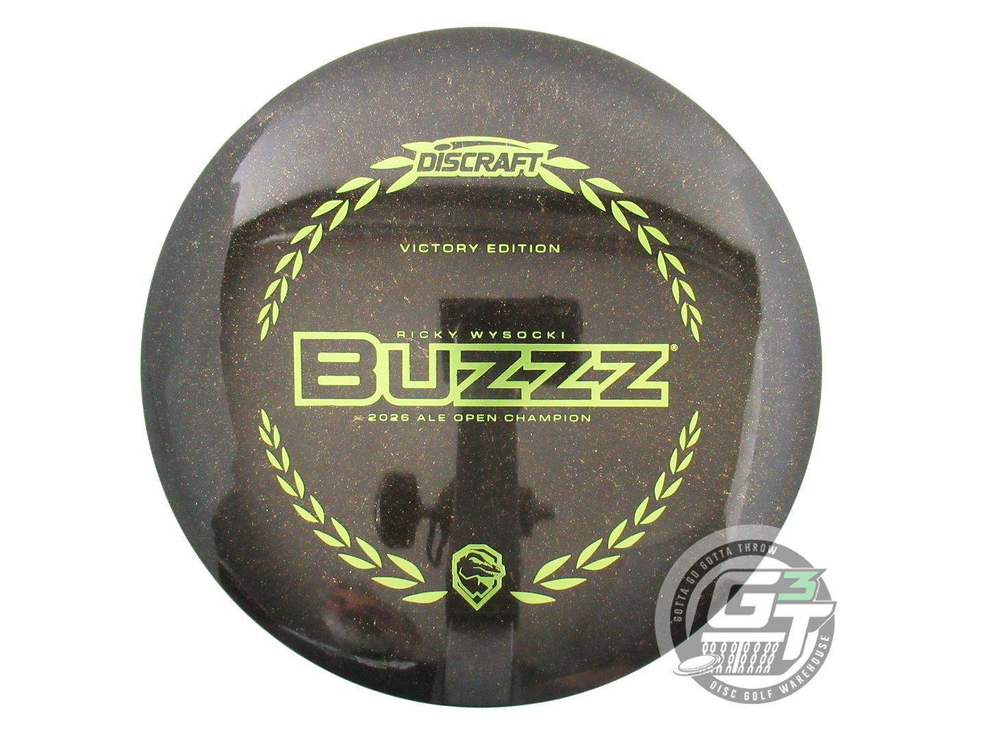 Discraft Limited Edition Victory Edition 2026 Ale Open Champion Ricky Wysocki Midnight Shimmer Elite Z Buzzz Midrange Golf Disc (Individually Listed)