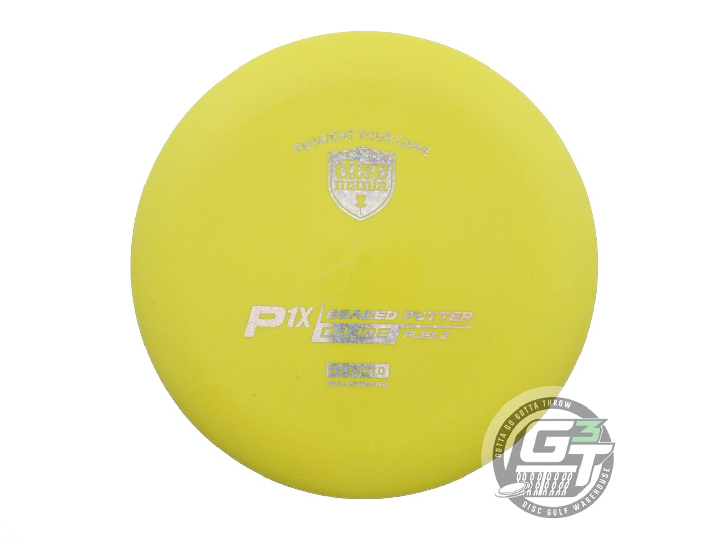 Discmania Originals D-Line Flex 2 P1x Beaded Putter Golf Disc (Individually Listed)