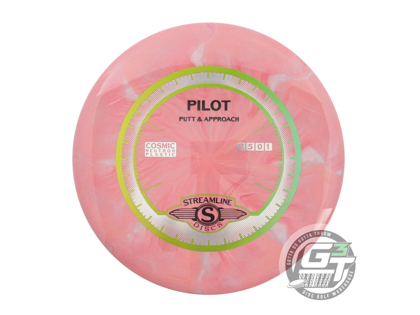 Streamline Cosmic Neutron Pilot Putter Golf Disc (Individually Listed)