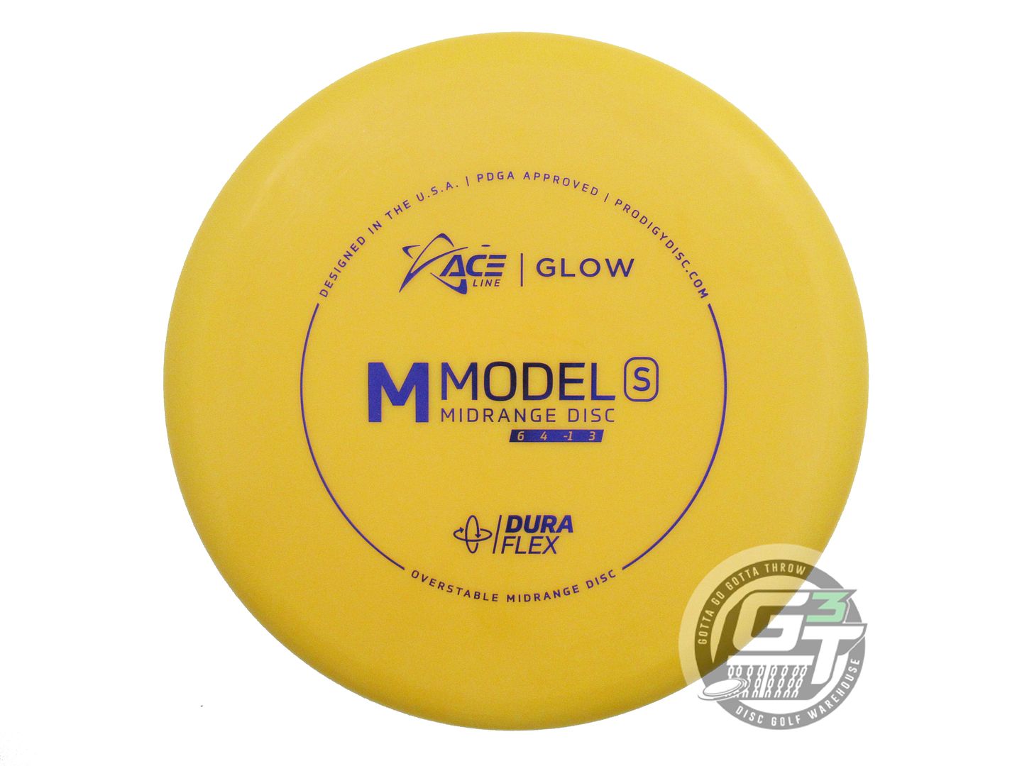 Prodigy Ace Line Glow DuraFlex M Model S Golf Disc (Individually Listed)