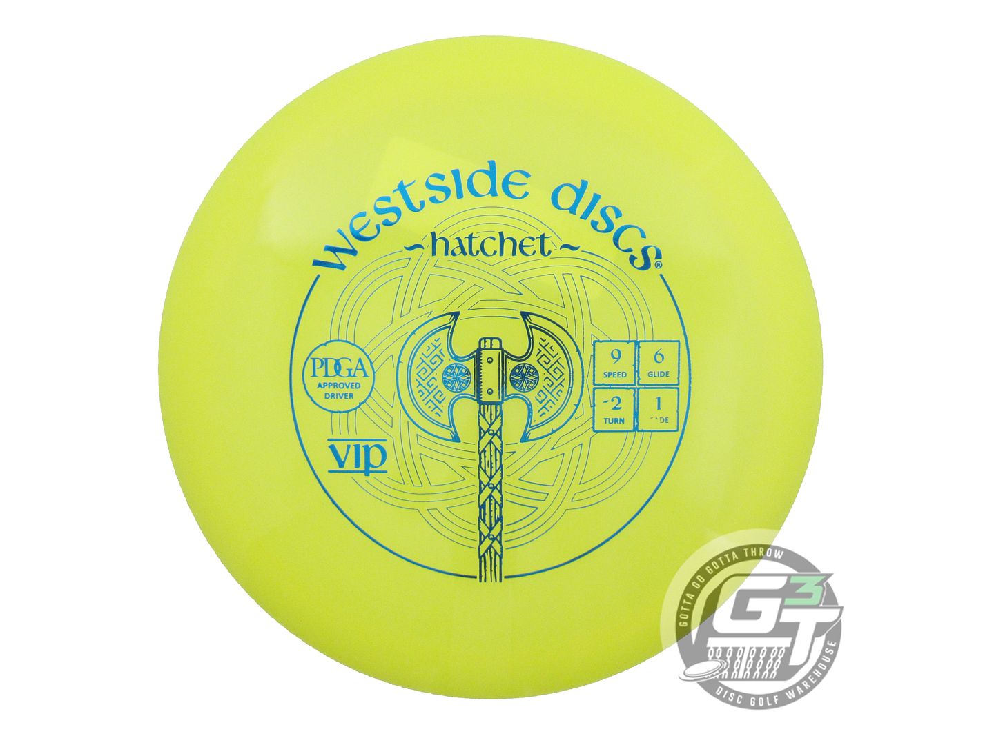 Westside VIP Hatchet Fairway Driver Golf Disc (Individually Listed)