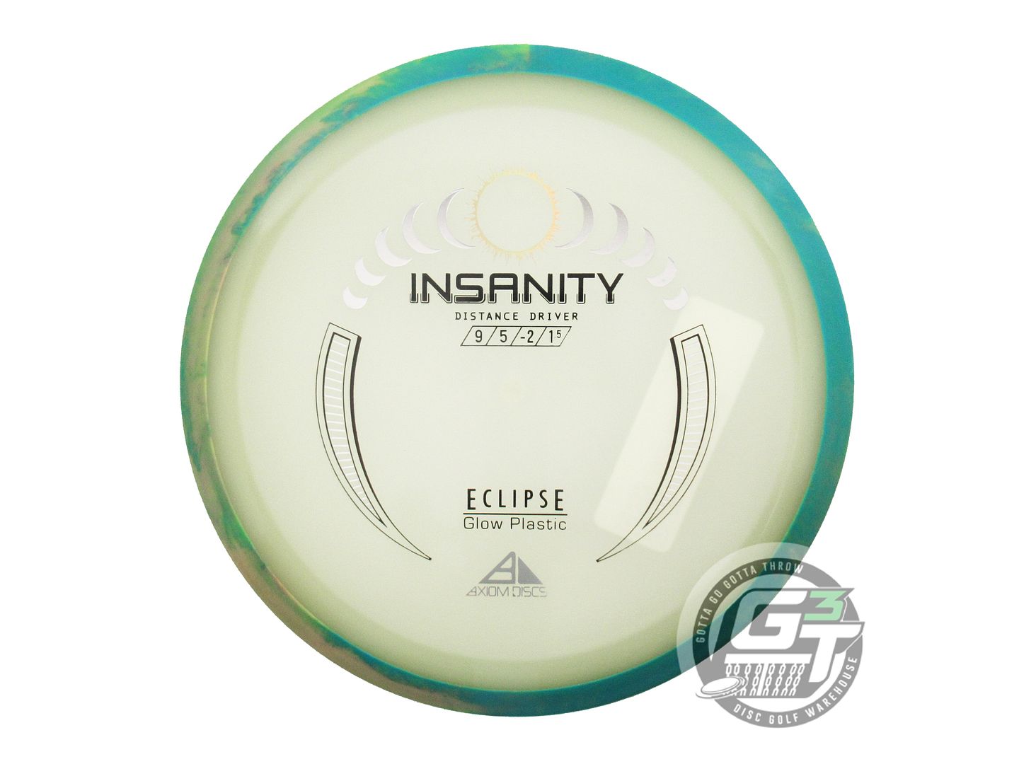 Axiom Eclipse 2.0 Glow Proton Insanity Distance Driver Golf Disc (Individually Listed)