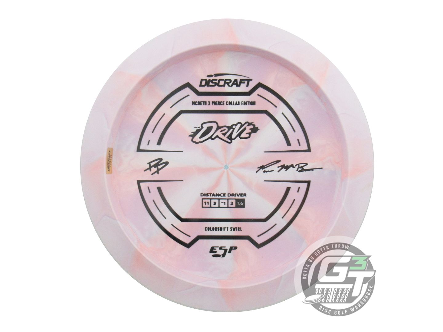Discraft Limited Edition 2025 GMC Paige Pierce / Paul McBeth Collab Swirl ESP Drive Distance Driver Golf Disc (Individually Listed)