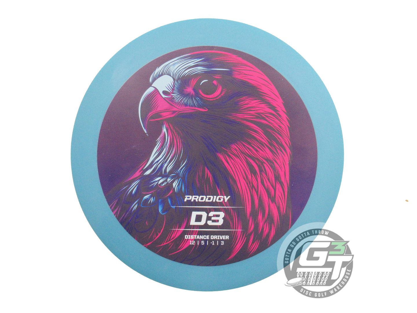 Prodigy Retroflight Series Color Print 200 Series D3 Distance Driver Golf Disc (Individually Listed)