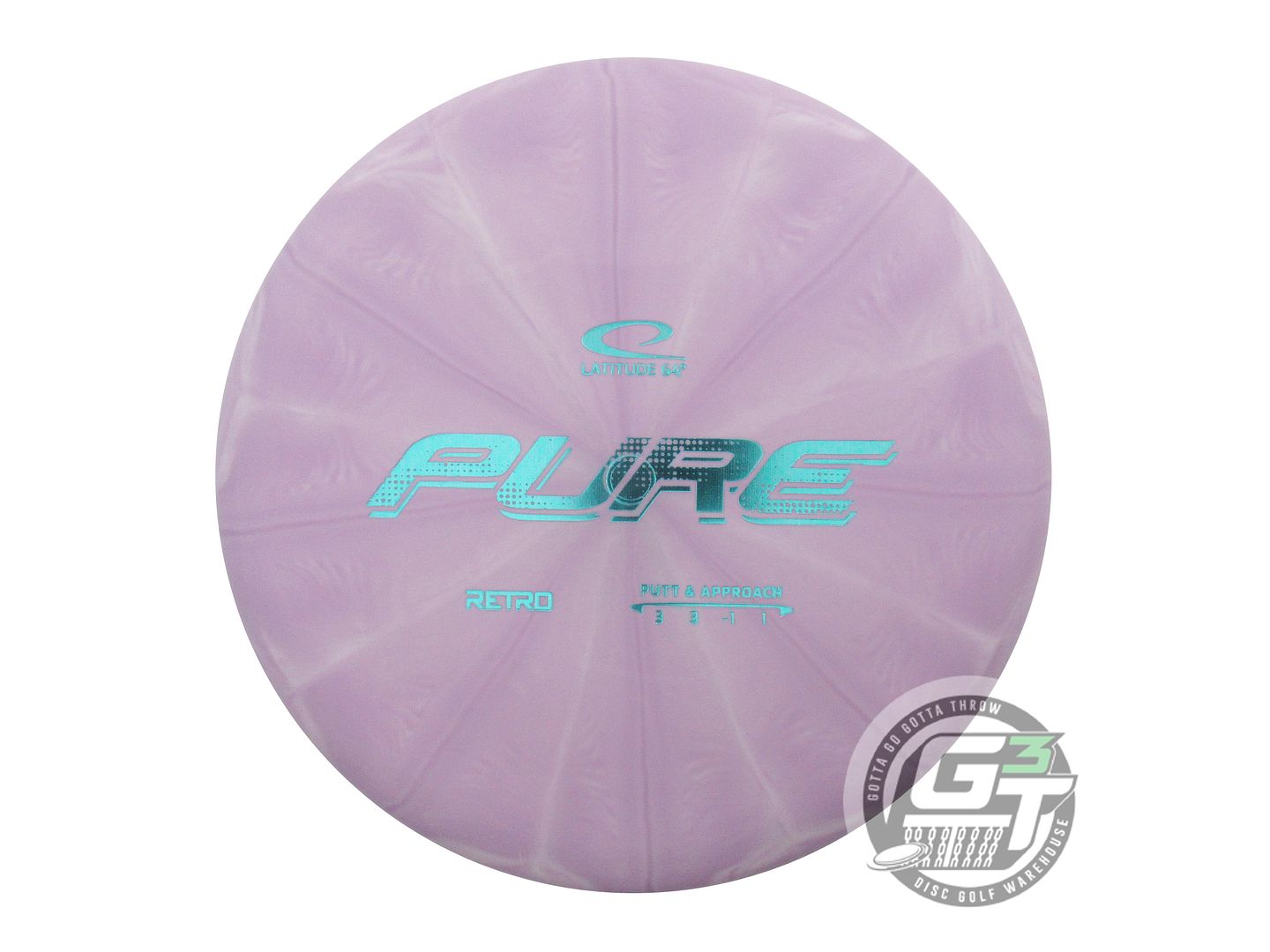Latitude 64 Retro Burst Pure Putter Golf Disc (Individually Listed)