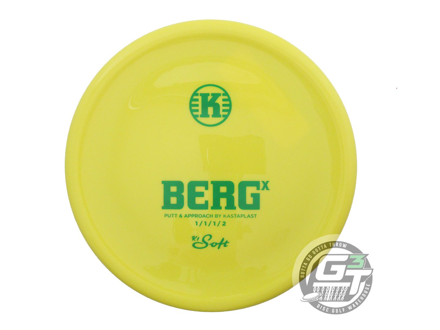 Kastaplast K1 Soft Berg X Putter Golf Disc (Individually Listed)