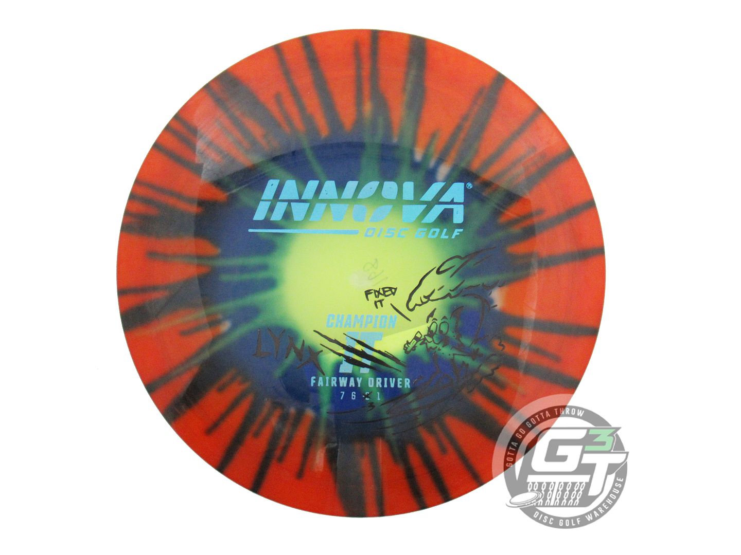 Innova I-Dye Champion Lynx [Overstamp] Fairway Driver Golf Disc (Individually Listed)