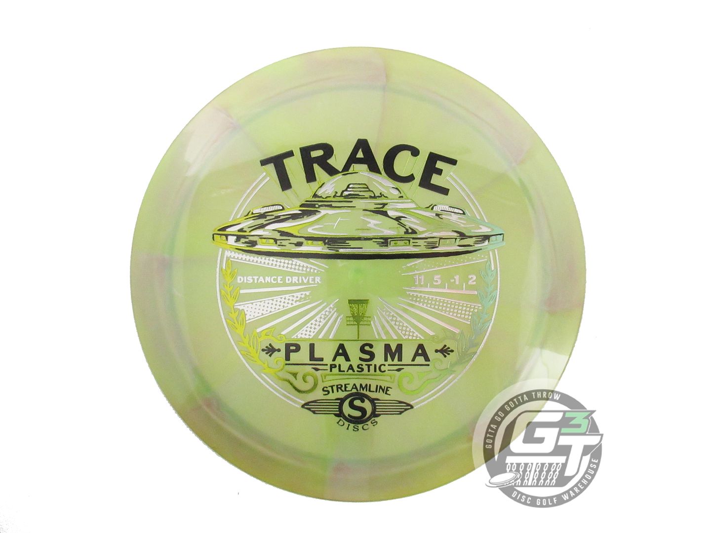 Streamline Plasma Trace Distance Driver Golf Disc (Individually Listed)