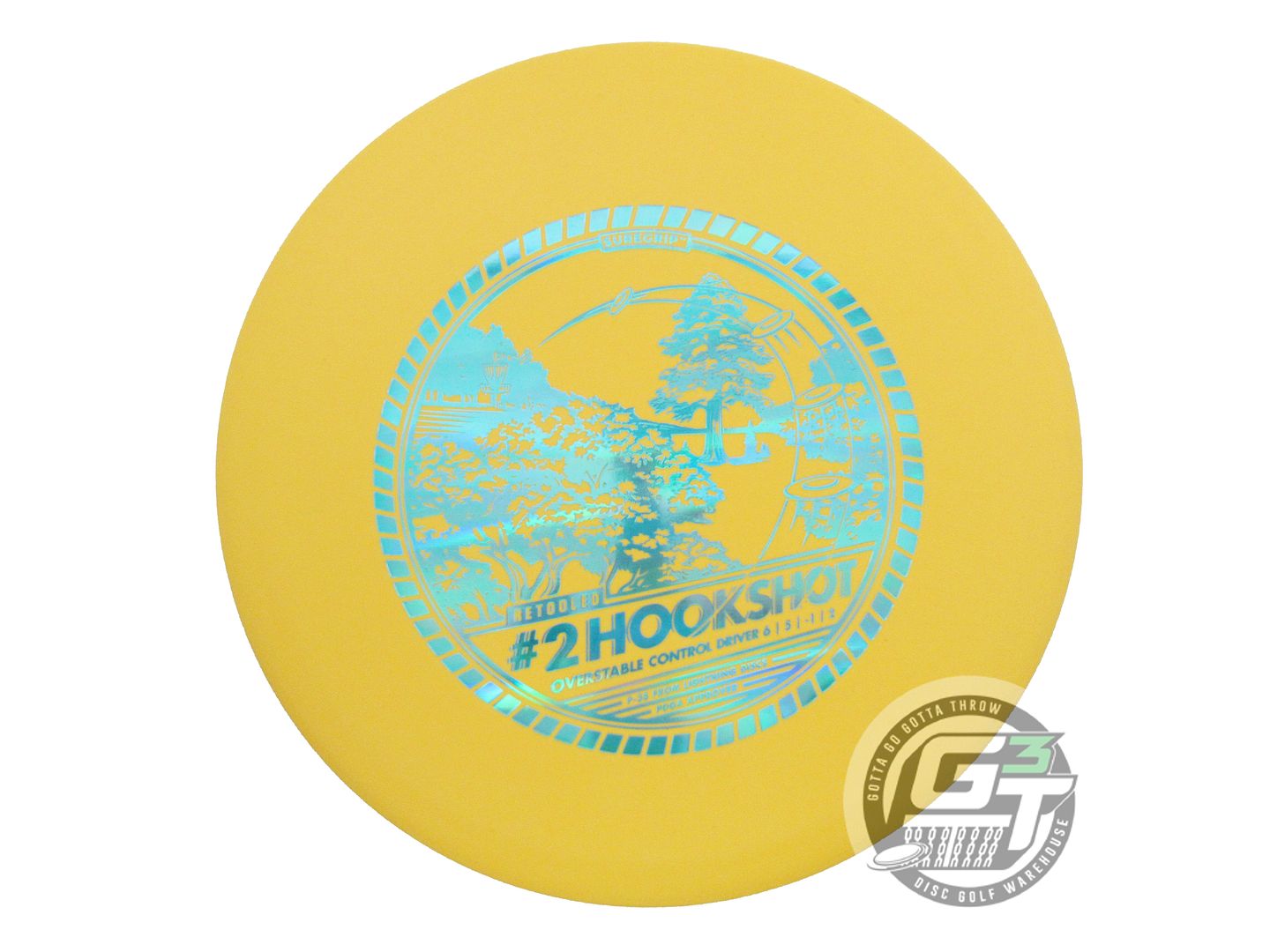 Lightning Sure Grip #2 Hookshot Fairway Driver Golf Disc (Individually Listed)