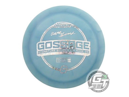 Discraft Limited Edition 2023 Signature Series Aaron Gossage Swirl ESP Nuke OS Distance Driver Golf Disc (Individually Listed)
