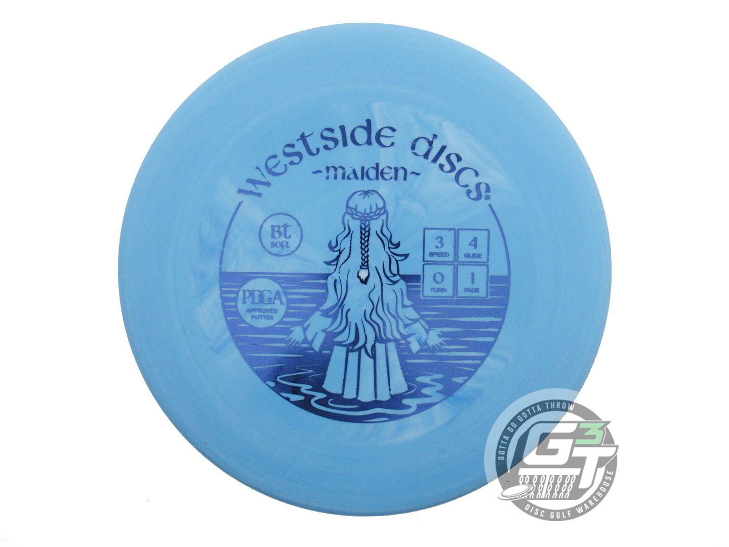 Westside BT Soft Maiden Putter Golf Disc (Individually Listed)