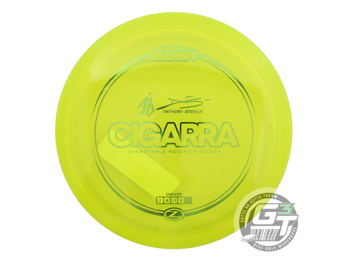 Discraft Elite Z Cigarra [Anthony Barela] Fairway Driver Golf Disc (Individually Listed)