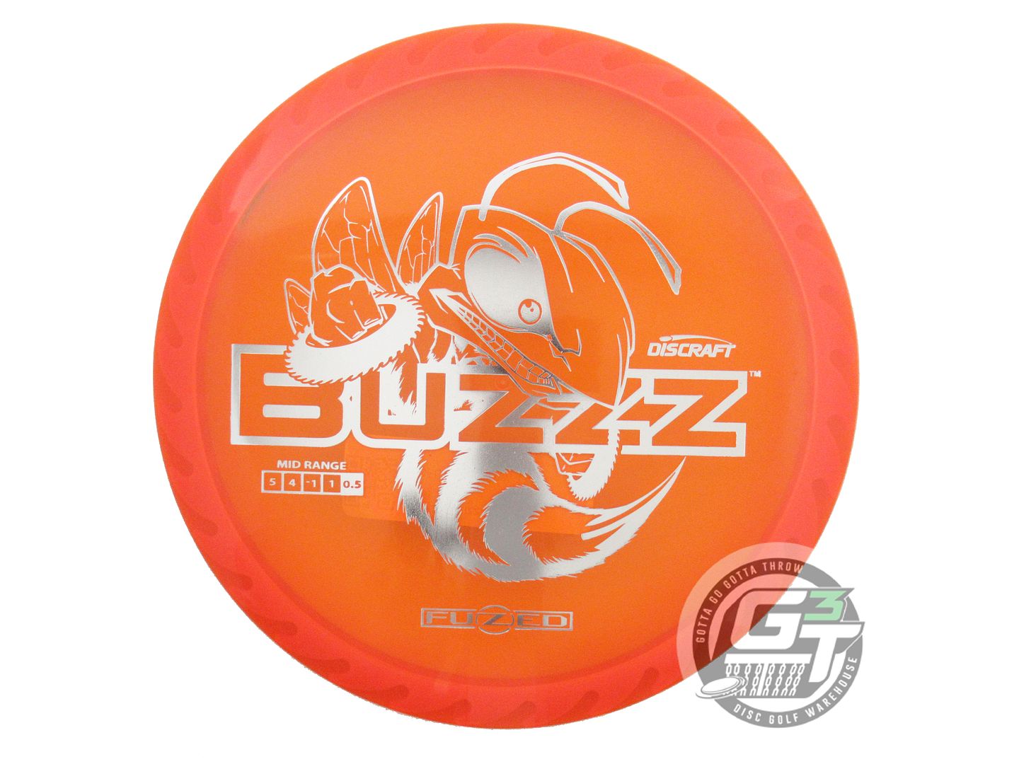 Discraft Fuzed Line Buzzz w/ Saw Pattern Midrange Golf Disc (Individually Listed)