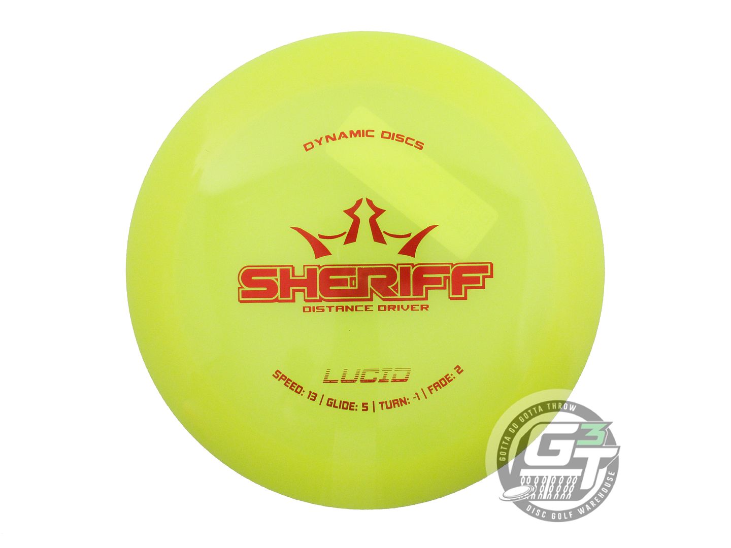 Dynamic Discs Lucid Sheriff Distance Driver Golf Disc (Individually Listed)