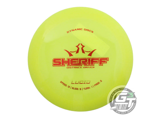 Dynamic Discs Lucid Sheriff Distance Driver Golf Disc (Individually Listed)