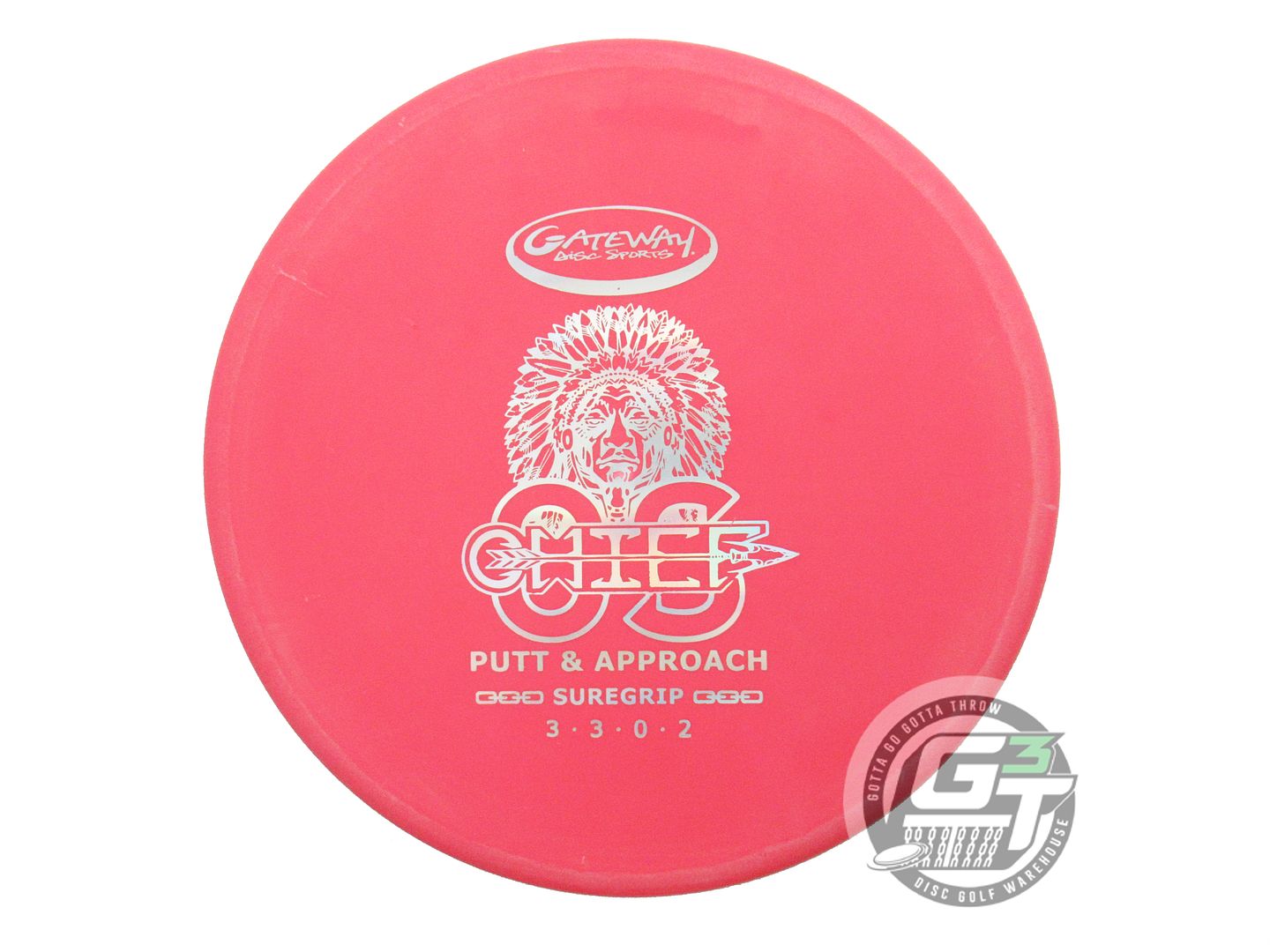 Gateway Sure Grip Soft Chief OS Putter Golf Disc (Individually Listed)