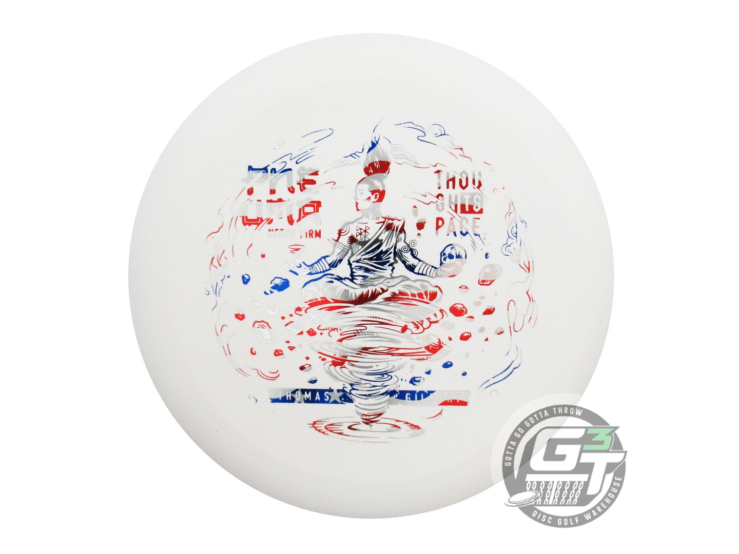 Thought Space Athletics Limited Edition 2024 Signature Series Thomas Gilbert Nerve Firm Pneuma Putter Golf Disc (Individually Listed)