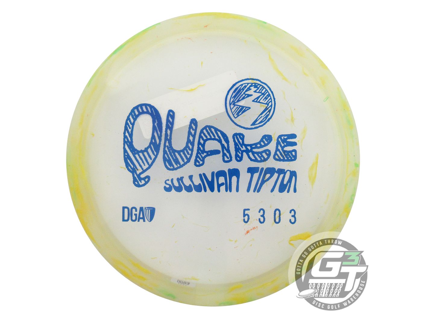 DGA Limited Edition 2025 Tour Series Sullivan Tipton Granite Blend Quake Midrange Golf Disc (Individually Listed)