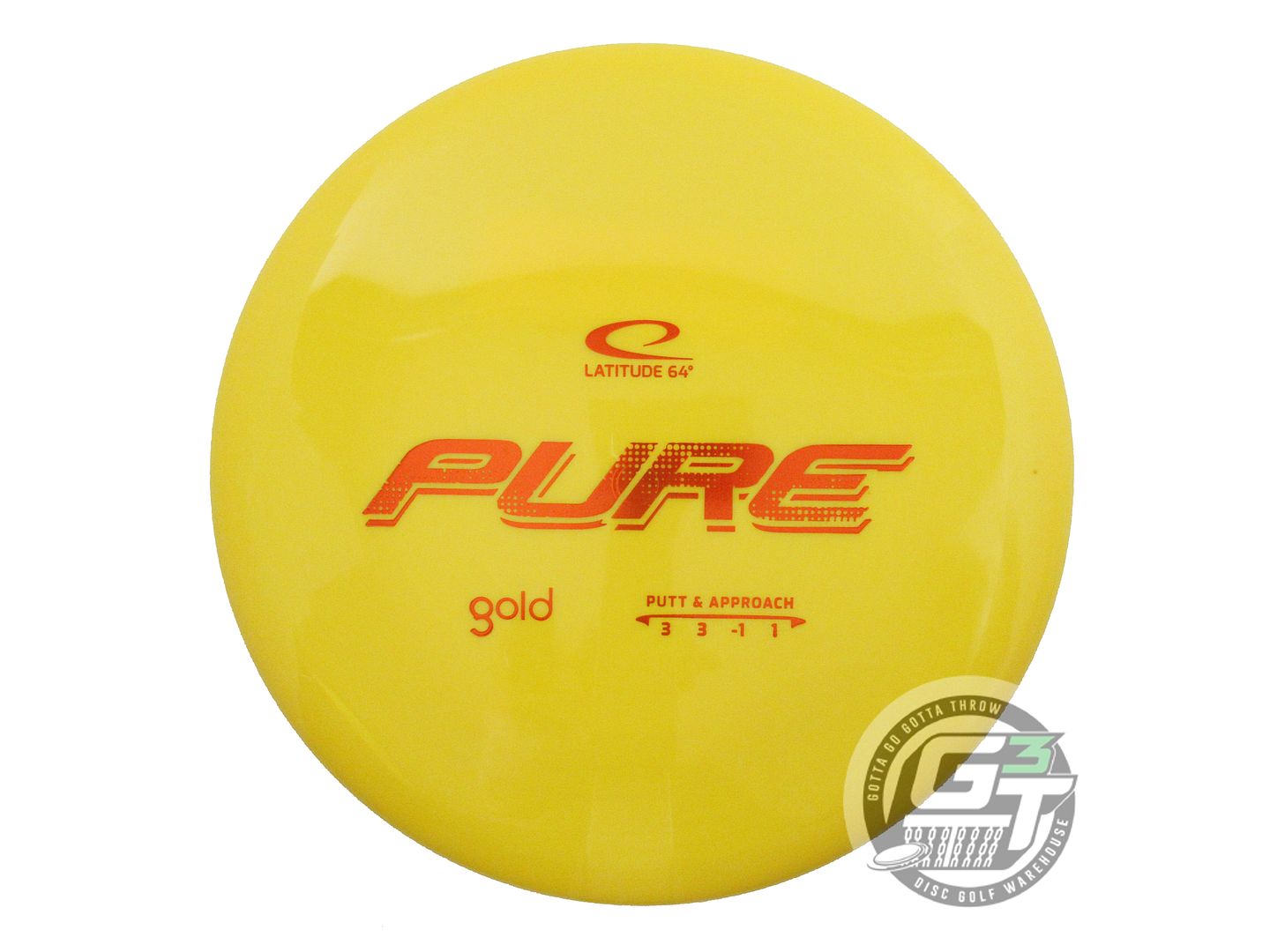 Latitude 64 Gold Line Pure Putter Golf Disc (Individually Listed)