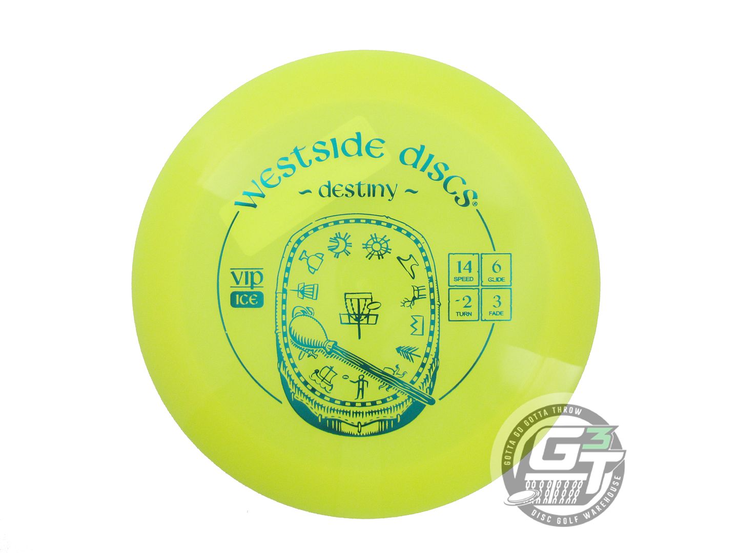 Westside VIP Ice Destiny Distance Driver Golf Disc (Individually Listed)