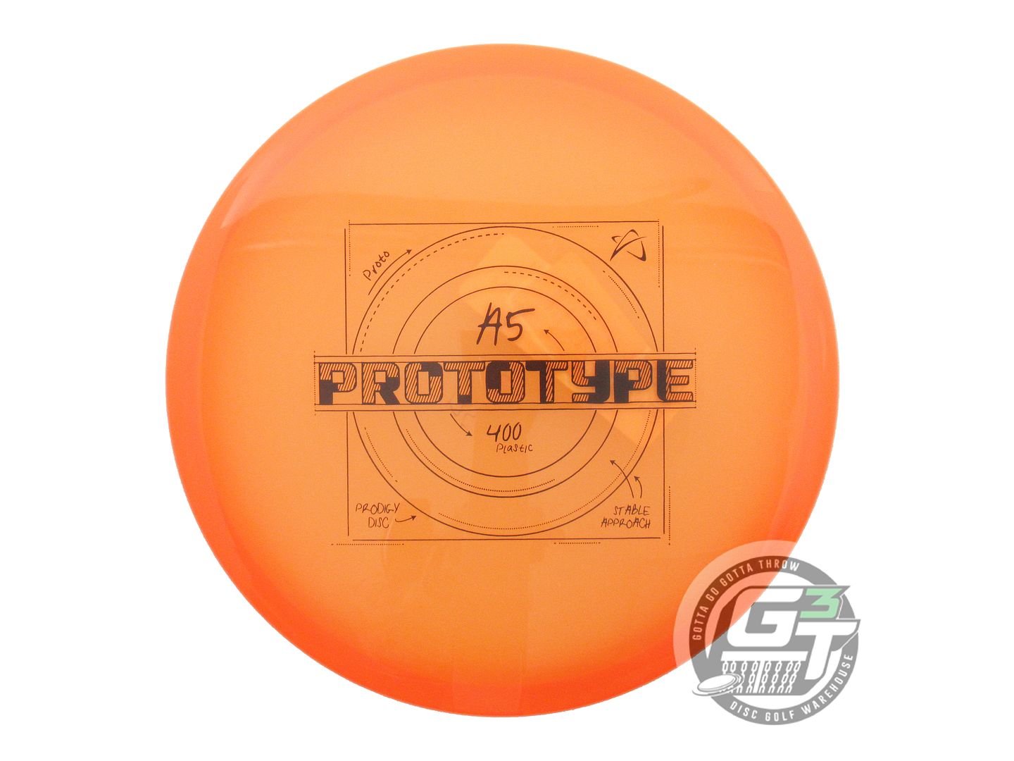 Prodigy Limited Edition Prototype 400 Series A5 Approach Midrange Golf Disc (Individually Listed)